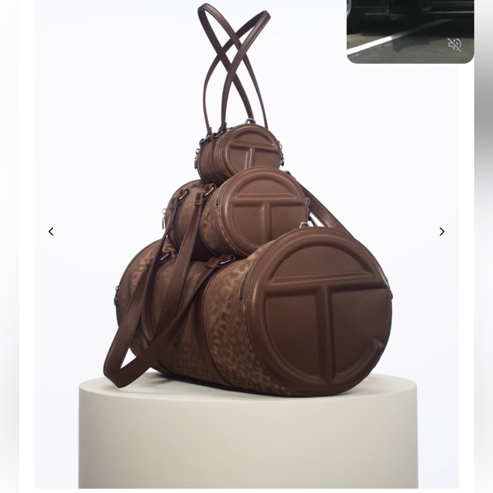 🐻NEW WITH TAGS🐻 TELFAR Monogram Jacquard Duffle Bag medium